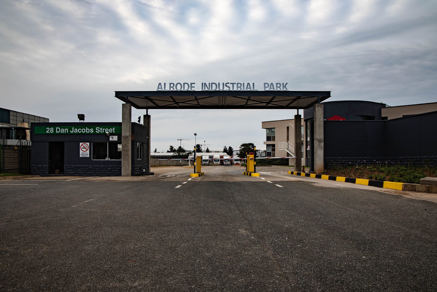 Entrance to Alrode Warehouse' Industrial Park
