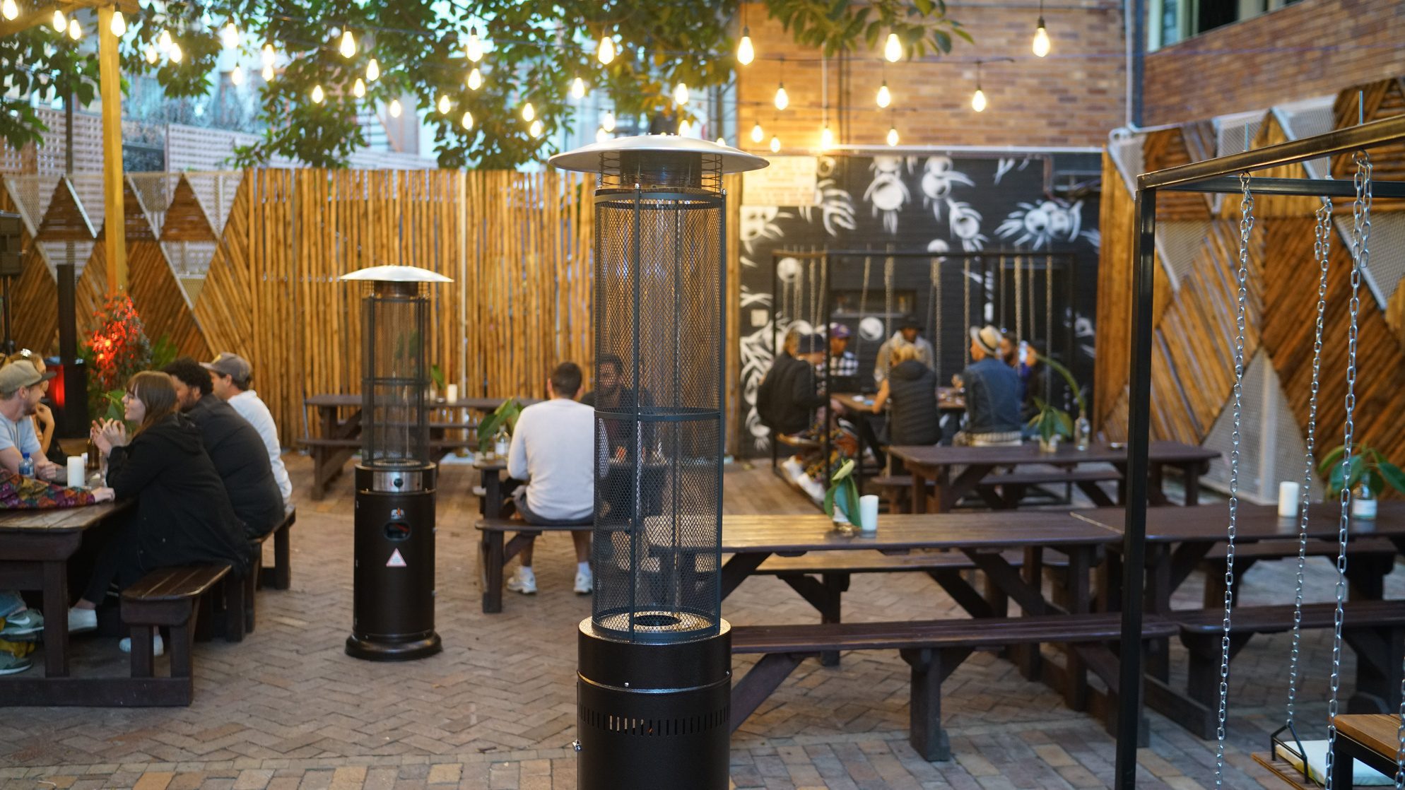 Exterior Seating Area - The Yard - Sin & Tax